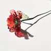 Alambre de Vidrio Zibo Flor de Nacimiento, Flor de Nacimiento de Diciembre, Flor Eterna, Adorno de Escritorio Artístico Similar al Vidrio