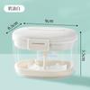 Caja de Almacenamiento para Lavador de Brackets Invisibles, Caja Porta Corrector con Caja de Limpieza Portátil, Caja para Remojo y Limpieza de Brackets