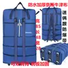 Saco de envio grande capacidade armazenamento mudança edredom roupas roda universal com rodas mala de viagem