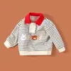 Suéter Lindo para Bebé de Primavera y Otoño Top para Niños Ropa de Bebé Suéter de Manga Larga Camiseta Sudadera Abrigo de Dibujos Animados Ropa para Niños