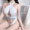 Huan também sexy lingerie atacado pijamas terno feminino uma geração de paixão pescoço conjugado secretário uniforme tentação