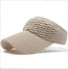 Chapéu de Sol com Topo Aberto Feminino Protetor Solar Verão Fino Litoral Exterior Carta Tricô Bico de Pato Chapéu Masculino Fixo LOGOTIPO