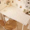 Alfombrilla de escritorio de cuero estilo Ins, color menta, crujiente y con puntos, adecuada para uso en oficina, impermeable e ideal para dormitorios estudiantiles o mesas de comedor.