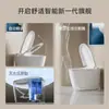 Inodoro Inteligente Doméstico Totalmente Automático Transfronterizo con Escudo de Espuma Ahorrador de Agua Integrado, Sifón, Calentamiento Instantáneo y Taza de Cerámica Integrada