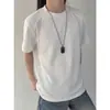 Roupas de Casal Novas para o Verão de 2026 com Design de Ombro Estruturado, Tecido de Malha, Respirável, Secagem Rápida, Sensação Fresca, Manga Curta de Verão para Homens