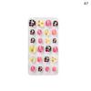 Refere-se à peça de unha infantil acabada Princess nail art bolsa com 24 unidades linha de desenho animado unha acabada usável adesivo infantil
