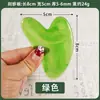 Venta al por mayor del fabricante Corazón de Resina con Forma de Masaje Salón de Belleza Tabla de Masaje Raspado Facial Estiramiento Corporal Completo Polvo Color Cristal
