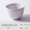 Lindo e lindo mancha 4,5 polegadas tigela pequena tigela de cerâmica tigela de comer doméstica tigela de arroz estilo japonês tigela pequena para sopa cor
