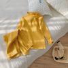 Conjunto de Ropa Blanca de Otoño Clase A para Niños con Cuello, Ropa para Niñas Otoño e Invierno 2026, Conjunto Base para Actuación de Jardín de Infancia, Pijama