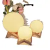 Lámpara de noche de luna moderna y linda para niñas, adecuada para el Festival del Medio Otoño, un regalo práctico para una novia en su cumpleaños, disponible para venta al por mayor transfronteriza