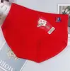 Beleza familiar 8886 calcinhas de algodão femininas plus size cor sólida triângulo 0039 uma variedade de versão grande promocional de borboleta Li Shu shorts