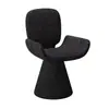 Taburete Giratorio de Maquillaje Estilo Ins Lujo Ligero Italiano Silla con Respaldo para Dormitorio Tocador de Salón de Belleza Silla para Manicura Modelo Popular