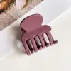 Pinza de Garra de Alto Gama para Cola de Caballo Alta de Cuatro Picos, Pinza Pequeña Mate para el Cabello, Accesorio para el Cabello Pinza de Tiburón para Recogidos en la Parte Trasera de la Cabeza Venta al por Mayor