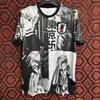 Nuevas camisetas de competición 3D de venta caliente transfronteriza, versión para aficionados de manga corta transpirables y de secado rápido para casa y fuera, camisetas de fútbol