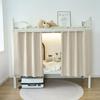 Cortina Mosquitera para Cama de Dormitorio Estudiantil Pre-Almacén Cortina de Cama Integrada Litera Superior e Inferior Tela Blackout Dormitorio Femenino Cortina de Privacidad de Doble Propósito