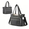 Bolso Tote para Mujer Transfronterizo Gran Capacidad Multifuncional Bolso Tote para Computadora Impermeable Multibolsillo Hombro Cruzado Bolso de Viaje