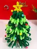 Árbol de Navidad de palo retorcible, nuevo kit de materiales DIY para manualidades navideñas, decoraciones navideñas, adornos más grandes y mejorados, y otros artículos