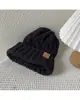 Sombreros de Estilo Nuevo para Hombres y Mujeres, Engrosados con Forro Polar, Gorros de Punto Cálidos, Protección para los Oídos al Aire Libre Estilo Japonés, Sombreros de Lana Casuales para la Calle