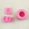 Molde de Silicona de Piña Simulada para Fondant de Chocolate DIY, Yeso, Arcilla, Molde para Hornear Fácil de Desmoldar