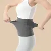 Cinturón Térmico de Cintura Estilo Nuevo para Mujer, Protección Cálida de Cintura Contra el Frío, Doble Bolsillo para Periodo Menstrual, Protección Abdominal para Otoño e Invierno para Prevenir Resfriarse