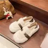 Mocassins sem cadarço forrados com fleece para grávidas, sapatos sem cadarço com sola macia, sapatos de algodão confortáveis para outono e inverno, novo modelo 2026