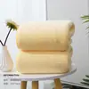 Toalla de baño de vellón coral, universal, para hombres y mujeres, suave, absorbente, gruesa y sin vello.