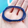 Anillo para el cabello básico 3 en 1 de alta elasticidad, versión coreana de cabeza de bola de cola de caballo simple, banda de goma pequeña, cuerda para la cabeza fresca pequeña, venta al por mayor para mujeres