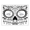 Em estoque atacado novo halloween tatuagem adesivos dia dos mortos transferência rosto adesivos maquiagem festa tatuagem adesivos cross-border