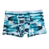 Roupa íntima masculina de quatro estações, em caixa, Cuecas masculinas, Calças respiráveis de modal Leica, Quatro shorts masculinos