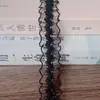 Fita Elástica de Seda de Peixe Colorida Elástica de 1,5cm Acessórios para Vestuário Fita Ondulada Renda Decorativa Material de Gola