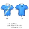 Balões de Folha de Alumínio em Formato de Troféu Hongxiang Sports Jersey, Decorações para Festa de Fãs, Transfronteiriço, Podem Ser Misturados em Lotes