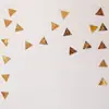 4 metros flor de papel de estrella de cinco puntas Flor de papel de estrella estrella de cinco puntas dorada banderín de estrella barra colgante de estrella decoración de boda estrella de cinco puntas