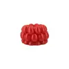 Cesta de piquenique de frutas DIY impressa em 3D transfronteiriça, um gadget 3D simulado para alívio de estresse, pingente de chaveiro
