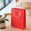 Sacola de Presente Vermelha para Casamento Sacola Criativa de Doces para Casamento Sacola de Acompanhamento Sacola de Presente para Casamento Bolsa Tote para Casamento