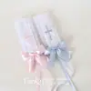 Faixa de Cabelo Cruzada Y2K Harajuku Japonesa Feita à Mão Doença Subcultural Rosa Água Fofa Mina