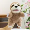 Brinquedos de Pelúcia de Animais da Selva Transfronteiriços Marionetes de Mão Atacado Bonecos para Contar Histórias no Jardim de Infância Série Animais da Fazenda e do Oceano Pássaros