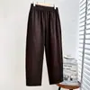 Especial 200 jin hermana gorda otoño nuevo simple adelgazante corte tridimensional pantalones harén casual pantalones largos 1096