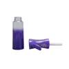 Fabricante original de botellas de spray continuo cosmético degradadas, botellas de spray continuo moradas de mano, spray continuo de alta presión