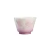 Taza Maestra de Cerámica Arita-Yaki Pintada a Mano con Gradiente Morado y Rosa Set de Té Kung Fu Taza de Té para el Hogar Taza de Té