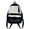 Mochila Verão Novo Estilo Mochila Dopamina Estilo Universitário Bolsa Escolar para Alunos do Ensino Fundamental II e Médio Mochila de Viagem de Grande Capacidade