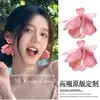 Pendientes de Flor de Hada de Verano para Mujer 2025 Nuevo Estilo Pendientes de Estilo Vacacional Diseño de Nicho Pendientes Exagerados
