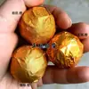 10cm Bola de Sésamo de Color de Grado Alimenticio Papel de Aluminio Envoltura de Chocolate Papel de Aluminio Dorado Empaque de Caramelo y Té 100 Hojas