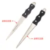 Afiafaca de Diamante Afiador Tipo Japonês com Cabo Plano Preto para Uso na Cozinha Pedra de Afiar 0808D Afiação de Lâmina de Faca