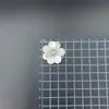 Parches de flores decorativas tridimensionales de lentejuelas transparentes hechos a mano, accesorios DIY para decoración de cabello, zapatos, bolsos y ropa