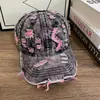 Boné de Baseball Vintage Rasgado em Jeans para Homens e Mulheres, Estilo de Rua Primavera e Verão, Cor Cool Desgastada Color Block Proteção Solar Respirável Boné de Baseball