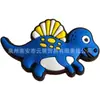 Fivela de Sapato Série Dinossauro PVC Transfronteiriço Quente DIY Acessórios para Sapato Flor de Sapato Plástica Gotejada PVC Removível