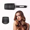 Peine para Hombres, Especializado para Secar el Cabello con Secadora, Peine de Costillas para Peinar, Peine Rizador, Herramienta para Peinar Pompadour, Herramienta de Peinado Casero para Mujeres