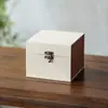 Caja de embalaje para tetera de arena púrpura caja de regalo para taza de té caja de brocado de porcelana caja vacía de almacenamiento de lámpara de tetera tetera juego de té taza de maestro