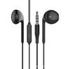 Auriculares Planos Sixiangzhe S25 Estéreo Universales para Teléfonos Móviles con Control en Línea Jack de 3.5mm con Empaque Blanco Interfaz de 3.5mm