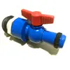 Válvula de Desvío de Tubería Rígida de 1 pulgada N4528 Interruptor de Desvío de Tubería Pe Conector de Desvío para Cinta de Riego por Goteo Agrícola Cinta de Microaspersión